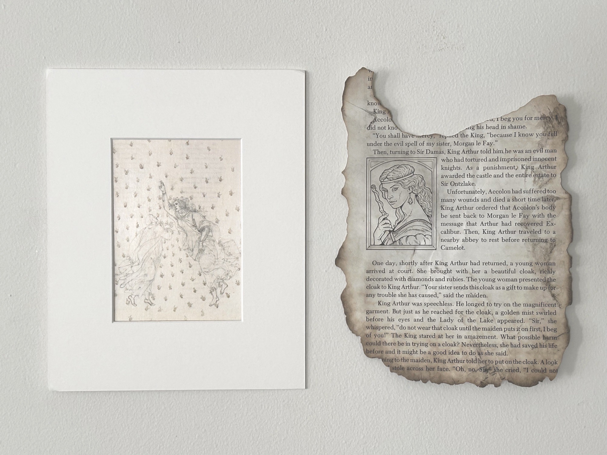 Flames, After Botticelli